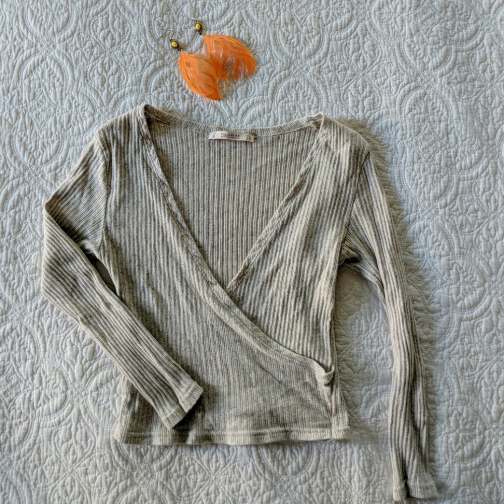 V-Neck Crop Top